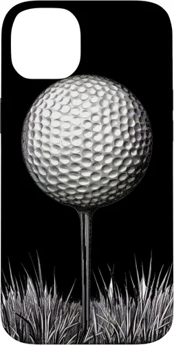 Vista 15 de Funda para iPhone 17 con pelota de golf en camiseta para jugadores de golf
