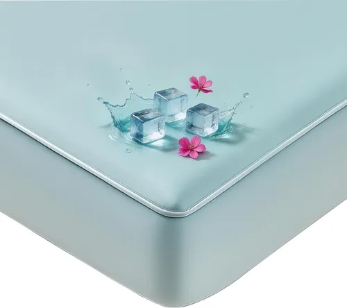 Vista 9 de Tokokimo Protector de colchón 100% impermeable, funda de colchón refrescante, sábana bajera ajustable de bolsillo profundo con banda de goma elástica