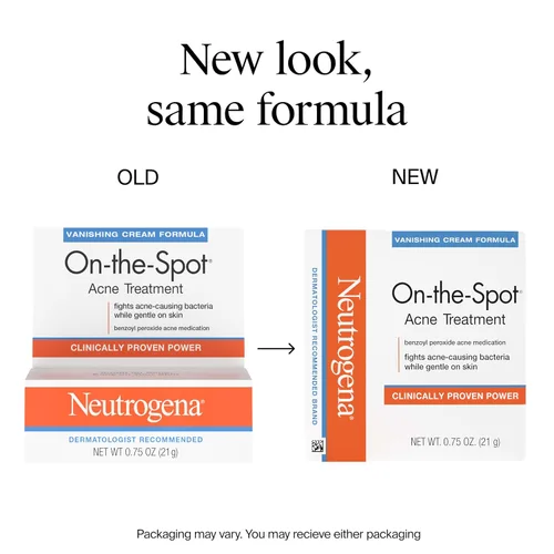 Vista 3 de Tratamiento Neutrogena on the Spot para el acné. Fórmula para la desaparición. 0.75 oz., paquete de de 1
