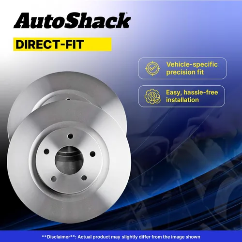 Vista 4 de AutoShack Juego de rotores de freno delanteros y traseros de reemplazo para Nissan Altima 2013-2024 2.0L 2.5L 3.5L V6 FWD AWD 4 piezas