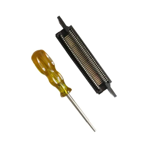 Vista 2 de Gxcdizx 72 Pin Replacement Connector Cartridge Slot and 3.8mm Screwdriver Bit Open Tool for Nintendo NES 8 Bit System