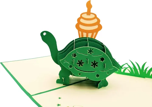 Vista 12 de iGifts And Cards Tarjeta emergente de fiesta de cumpleaños de la selva de 5 x 7 pulgadas – Divertido saludo 3D de celebración de animales