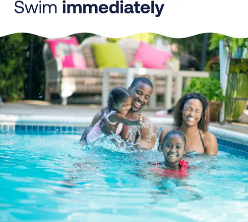 Vista 4 de HTH 67084 Pool Care Algae Guard Advanced, Eliminador de todas las algas para piscinas - Acción rápida, destruye y previene las algas verdes, negras
