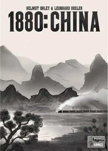 Vista 2 de Juego de mesa 1800 China (edición revisada) Juego de estrategia de construcción de rutas de red de trenes Juego familiar para niños y adultos