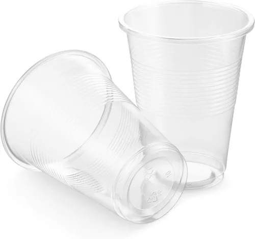 Vista 4 de Vasos de plástico transparentes, desechables y reutilizables Plasticpro