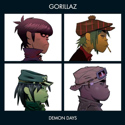 Vista 3 de Gorillaz - Demon Days - Playa de plástico - El otoño - Gorillaz Album Bundling