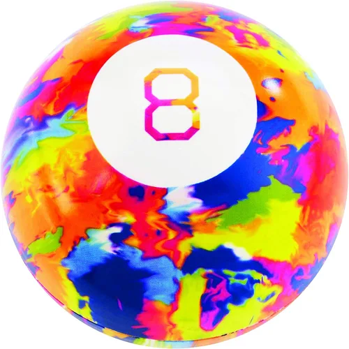 Vista 2 de World's Smallest Magic 8 Ball Tie Dye, multicolor, modelo: 5140