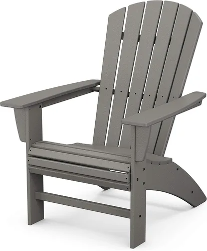 Vista 3 de POLYWOOD Juego de sillas Adirondack de 3 piezas náuticas con mesa auxiliar Aruba