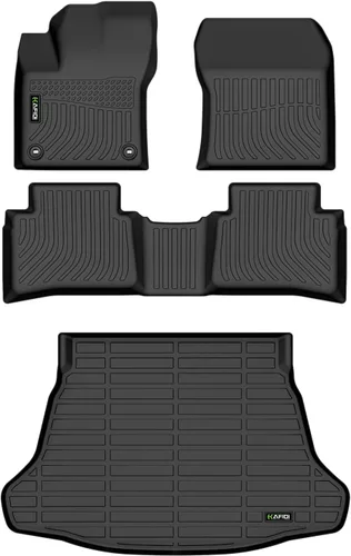 Vista 81 de HAFIDI® Juego de alfombrillas y forro de carga para Kia EV9 2024 2025 2026 (no apto para sillas de relajación), protección para todo tipo de clima