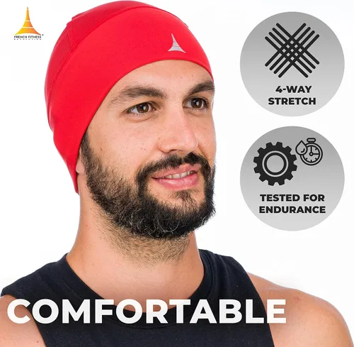 Vista 18 de Gorro para correr o forro para casco: máxima retención térmica y absorción de la humedad. Se ajusta debajo de cascos.
