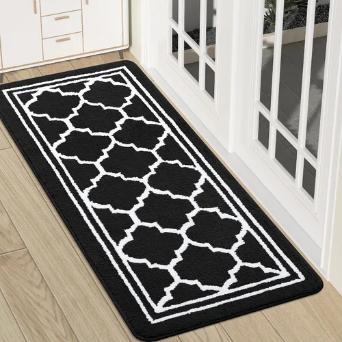Vista 27 de Buganda Alfombra para Puerta Interior, Tapete Resistente a la Suciedad y Absorbente, Antideslizante, Alfombras de Perfil Bajo para Entrada