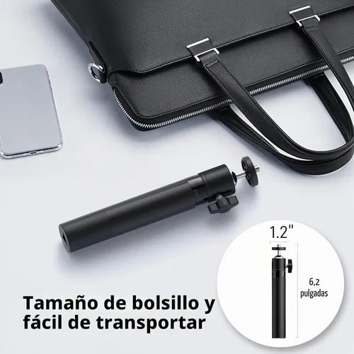 Vista 5 de EMEET - Trípode de cámara web, mini trípode profesional para cámara web
