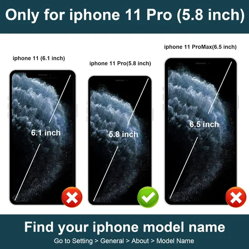 Vista 2 de Folosu Funda compatible con iPhone 11 Pro con soporte para tarjetas, rotación de 360°, soporte de anillo de dedo con función atril, protección RFID