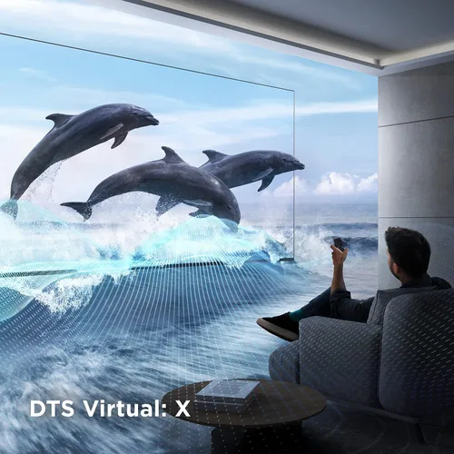 Vista 6 de TCL Barra de sonido de 2.1 canales con subwoofer inalámbrico (modelo S4210, modelo 2023), Dolby Audio, DTS Virtual:X, Bluetooth, entrada