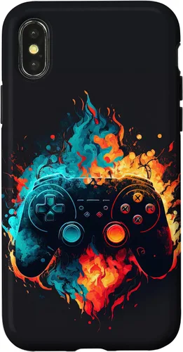 Vista 5 de Controlador de videojuegos para iPhone 16 Gamer para un divertido estuche para adolescentes y niñas
