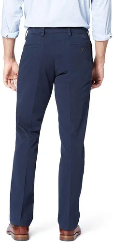 Vista 3 de Dockers - Pantalones Signature Lux elásticos de algodón para hombre, color caqui