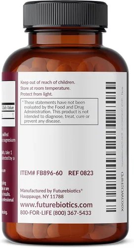Vista 5 de Futurebiotics CoQ10 200 MG de producción de energía celular, 60 cápsulas vegetarianas