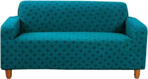Vista 16 de Fundas elásticas para sofá de 1/2/3/4 plazas, funda para sofá biplaza/sillón, funda de sofá modular en forma de L, protector universal de muebles