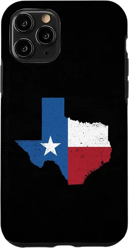 Vista 29 de Funda para iPhone 17 con la bandera del estado de Texas, diseño vintage de Texas, Estados Unidos