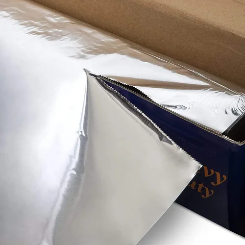 Vista 3 de Rollo de papel de aluminio resistente para alimentos de 18 pulgadas 500 pies de papel de aluminio resistente seguro para alimentos