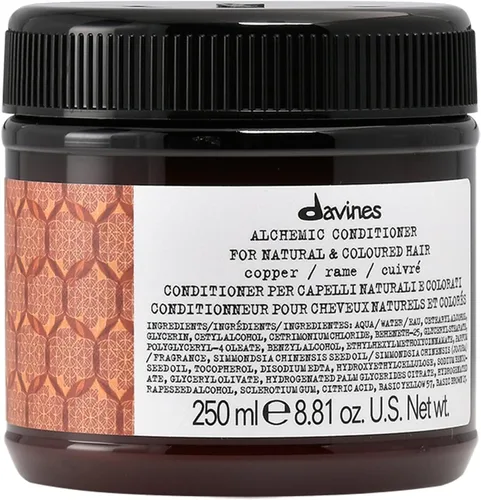 Vista 14 de Davines Alchemic Conditioner, Color Depositing Cream - Intensifies & Hydrates Tones with Jojoba Oil