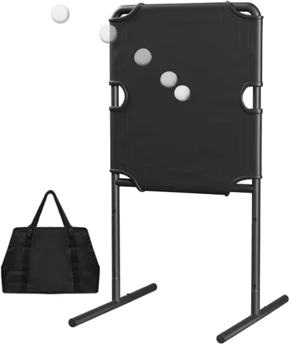 Vista 10 de Garbuildman Baseball Strike Zone Target para bolas de plástico, marco de metal portátil para lanzar y golpear herramienta de entrenamiento