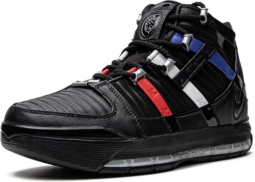 Vista 4 de Nike Mens Lebron 3 DO9354 001 The Shop - BlackRed