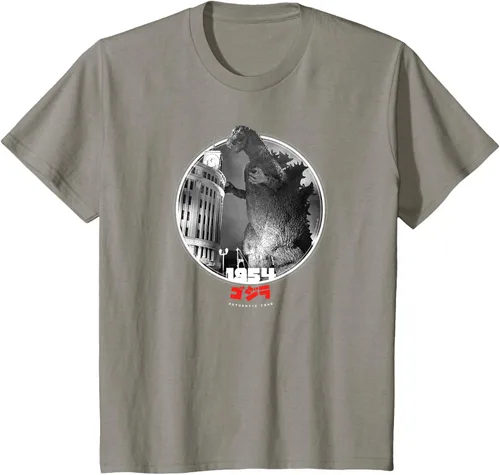Vista 27 de Godzilla 1954 Icons of Toho - Camiseta pequeña Negro