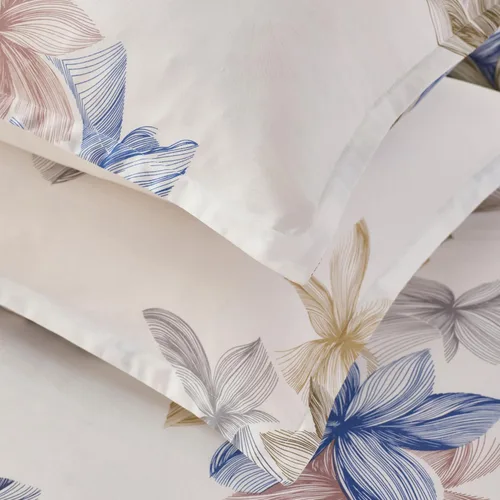 Vista 6 de Helthep Funda de Edredón Floral Tamaño Queen Full, Funda de Edredón de Algodón 100% Lavable Tamaño Full (80" x 90") con 2 Fundas de Almohada