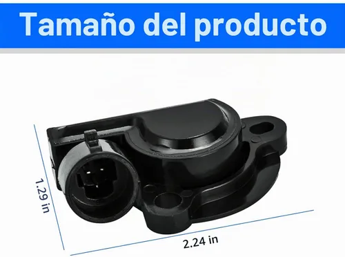 Vista 2 de 1 PC Sensor de Posición del Acelerador del Coche, Sensor de Válvula de Control de Acelerador TPS, Reemplazo de Accesorios de Motor de Gasolina OEM