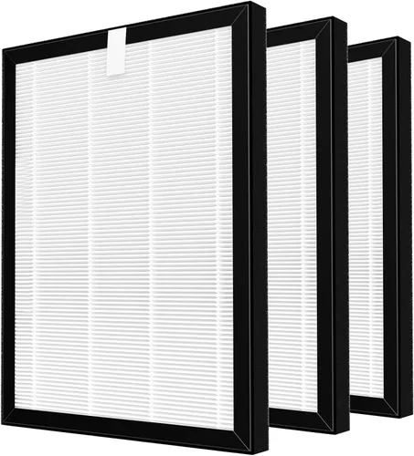 Vista 9 de Filtros de repuesto HEPA 9000 de ProHEPA compatibles con VEVA ProHEPA 9000 Air Pur ifiers, 2 filtros HEPA + 8 filtros de carbón activado