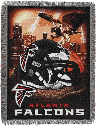 Vista 14 de Northwest NFL Woven Tapestry Wall Hanging, 48 x 60 Inches, Officially Licensed, Decorative Fringes
