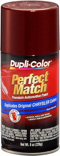 Vista 198 de Dupli-Color EBCC04177 Perfect Match Pintura en Aerosol Automotriz – Chrysler Bright Platinum Metallic, PS4/MS4 – Lata de Aerosol de 8 oz