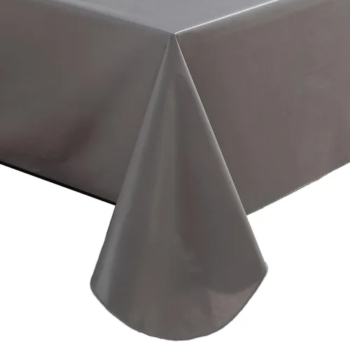 Vista 10 de SASTYBALE Mantel de vinilo con respaldo de franela impermeable y resistente al aceite, manteles de plástico para mesas rectangulares, manteles