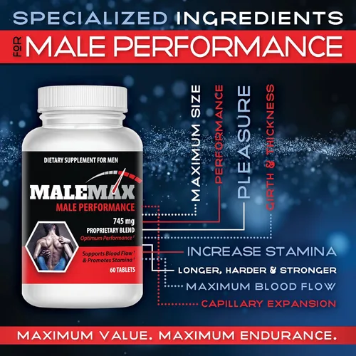 Vista 5 de MaleMax Píldoras de la ampliación masculina - Amplificar el tamaño masculino - Aumentar hasta 3 pulgadas rápido - Extiende en longitud, engancha