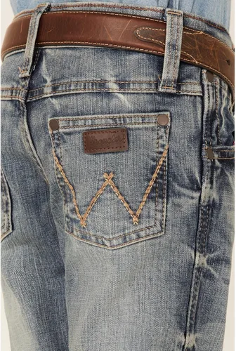 Vista 4 de Wrangler Jeans retro de corte de bota para niño