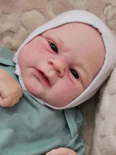 Vista 7 de Muñecas realistas de bebé recién nacido de 18 pulgadas, muñecas realistas de bebé recién nacido, de silicona suave, los mejores juguetes para niñas