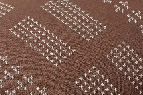 Vista 4 de Loloi Jean Stoffer x Charles Collection PJS0006 - Funda con almohada de plumón (13 x 35 pulgadas)