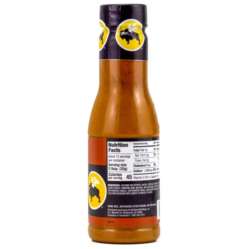 Vista 2 de Buffalo Wild Wings salsa "caliente" botella de 12 onzas