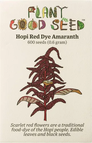 Vista 6 de Plant Good Seed Semillas orgánicas de amaranto de naranja china: 600