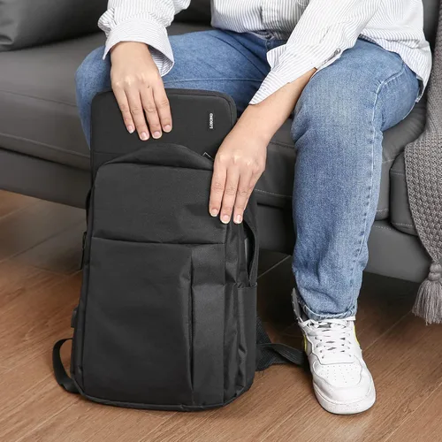 Vista 7 de Funda para monitor portátil de 15.6 pulgadas, funda protectora de transporte para la mayoría de monitores de 16.1/15.6 pulgadas, bolsa portátil