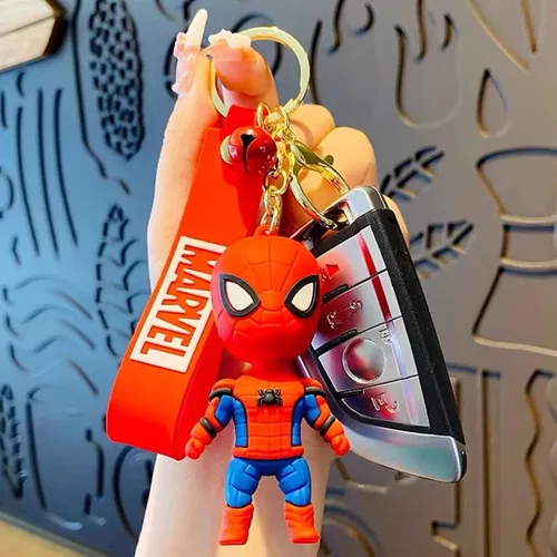 Vista 6 de Iron ManAvengers - Llavero de peltre con logotipo de ManAvengers, llavero para hombre con anillos de metal de aleación desmontables