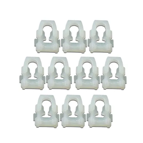Vista 6 de CHEDA Clips de moldura de cinturón para guardabarros laterales compatibles con Dodge Ram 1977-1990, 10