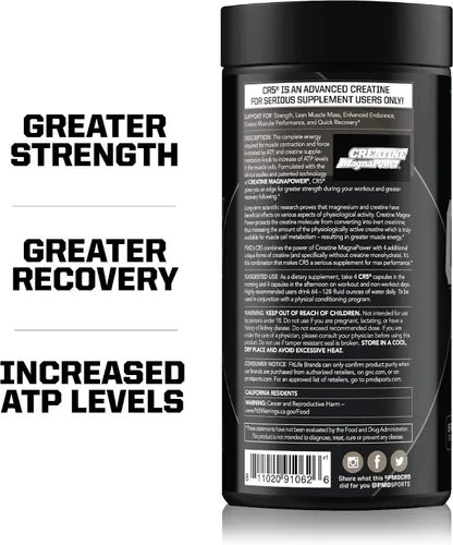 Vista 4 de PMD Sports CR5 Professional Creatine Complex (240 Cápsulas) Sports Nitro CM Nitric Oxide (90 Cápsulas)