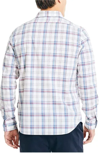 Vista 3 de Nautica Camisa a cuadros Navtech para hombre