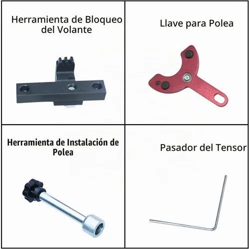 Vista 6 de DPTOOL Kit de herramientas de sincronización del motor para Ford Volvo 1.5T 1.6T 2.0T 2.3T Ecoboost Herramienta de bloqueo de alineación de leva