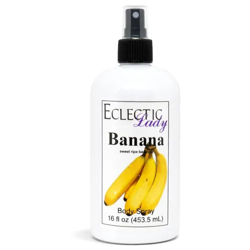 Vista 11 de Eclectic Lady Spray corporal perfumado de plátano, 2 onzas de niebla corporal