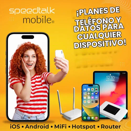Vista 7 de SpeedTalk Mobile Kit de tarjeta SIM universal para teléfonos inteligentes iOS Android 5G 4G LTE Habla, texto y datos Tarjeta SIM triple corte 3