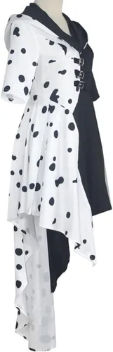 Vista 4 de Lovecos Disfraz de Deville para mujer, conjunto completo de disfraz de Halloween