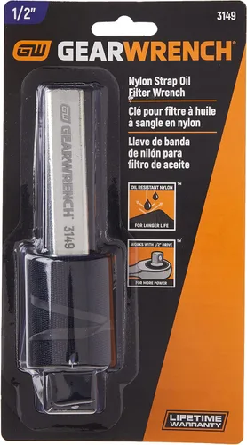 Vista 5 de GEARWRENCH Llave para filtro de aceite con correa de nylon de transmisión de 1/2" - 3149